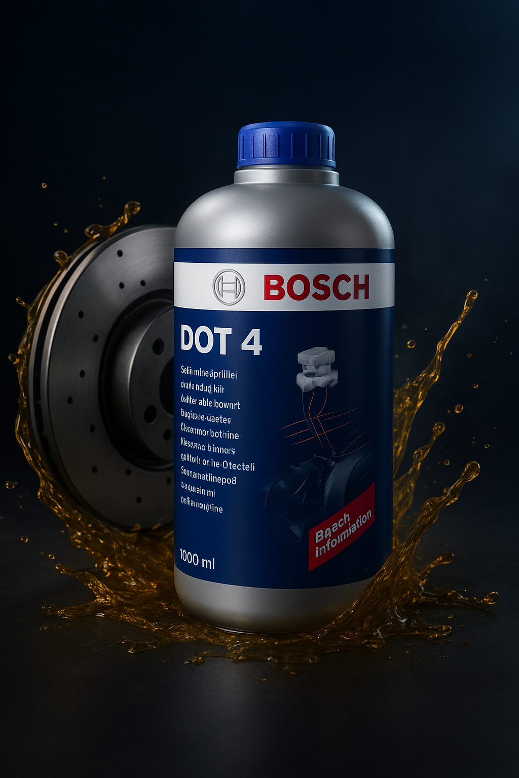 Bosch 1987479107 DOT 4 Fren Hidrolik Yağı 1000 Gr