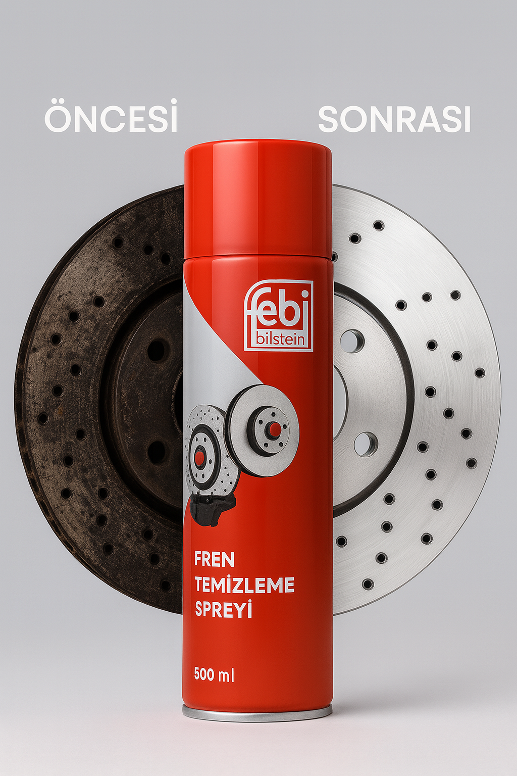 Febi 200001 Fren Balata Temizleme Spreyi 500 ML Febi