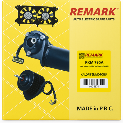 RKM 790A Kalorifer Motoru 2521 24V Mercedes 2521