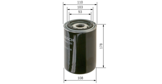 Bosch 0451301207 Yağ Filtresi MAN 0824 0826 51055017180 Bosch