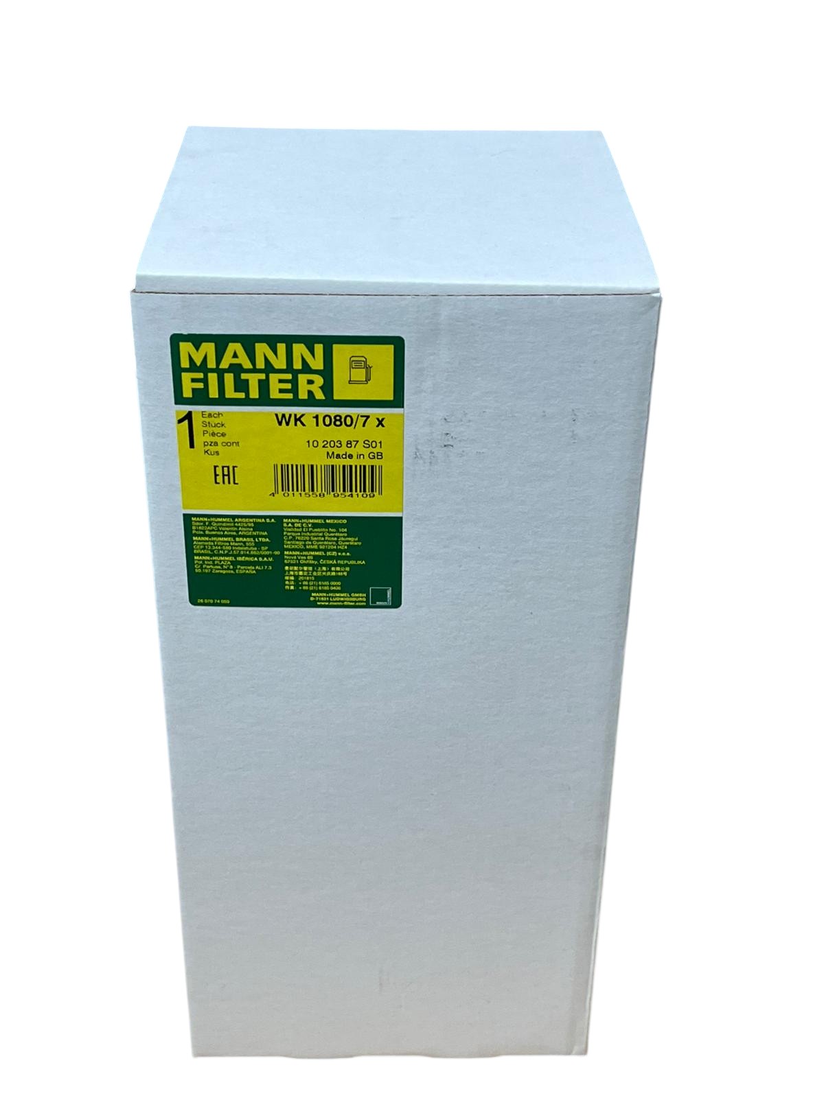 Mann Filter WK10807X Separ Yakıt Filtresi Mercedes Atego Actros Axor Setra A0004770303