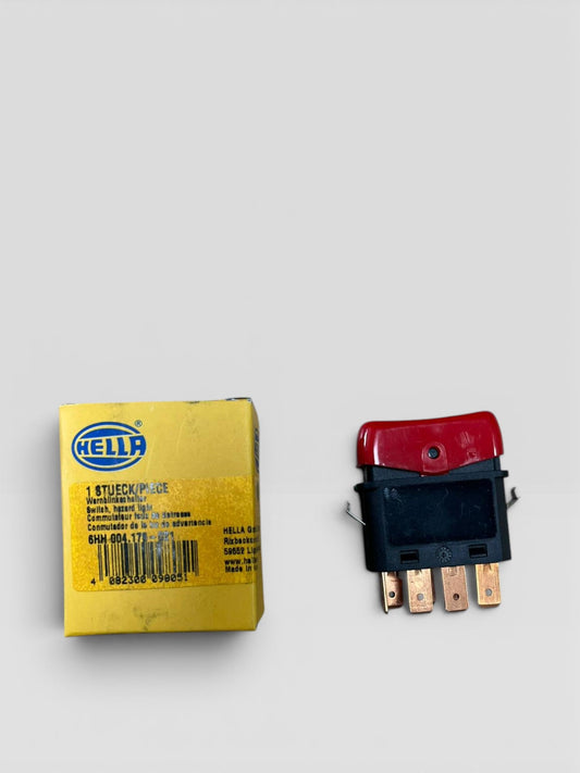 Hella 6HH 004 175-021 Dörtlü Sinyal Düğmesi Tüm Modeller Universal A0075453824 Hella