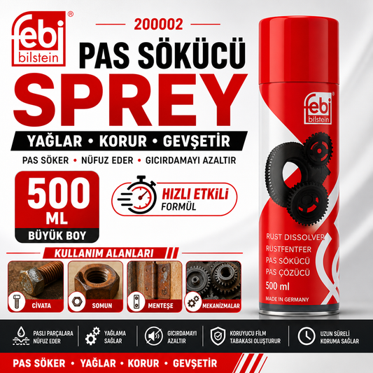 Febi 200002 Pas Sökücü Sprey 500 ML Febi