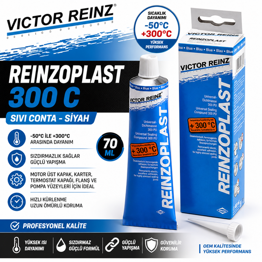 Victor Reinz Sıvı Conta 70ml +320°C Antrasit Gri  703141410 Victor Reinz